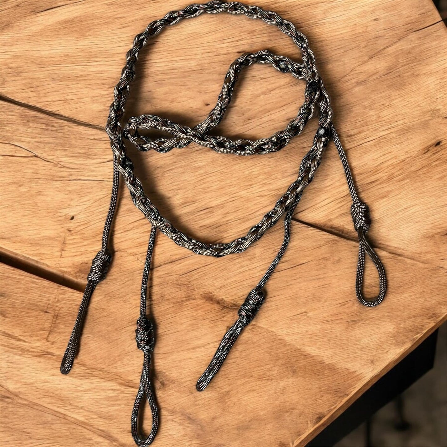 Handmade Paracord Call Lanyard: Camo Hunting Accessories