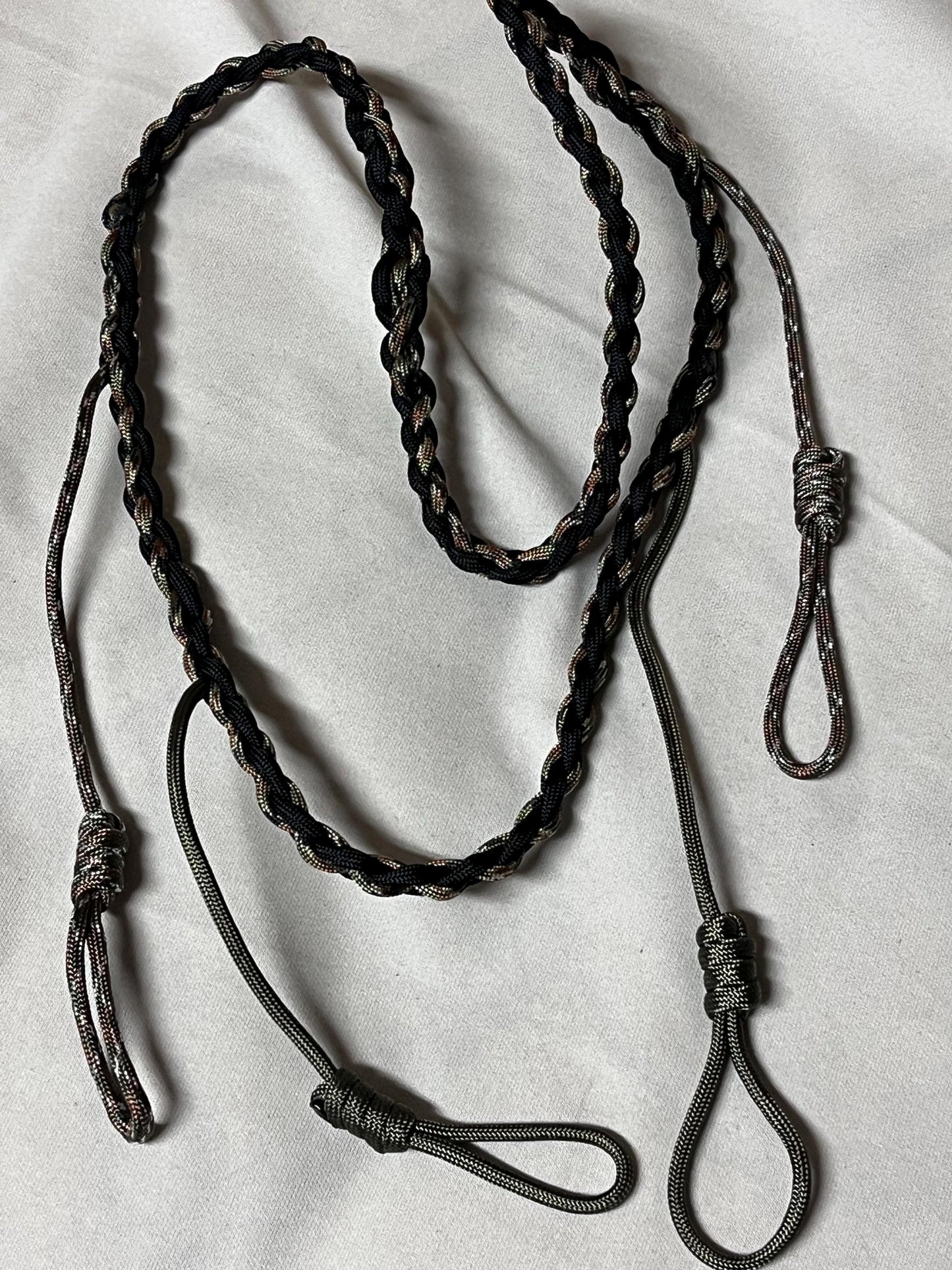 Handmade Paracord Call Lanyard: Camo Hunting Accessories