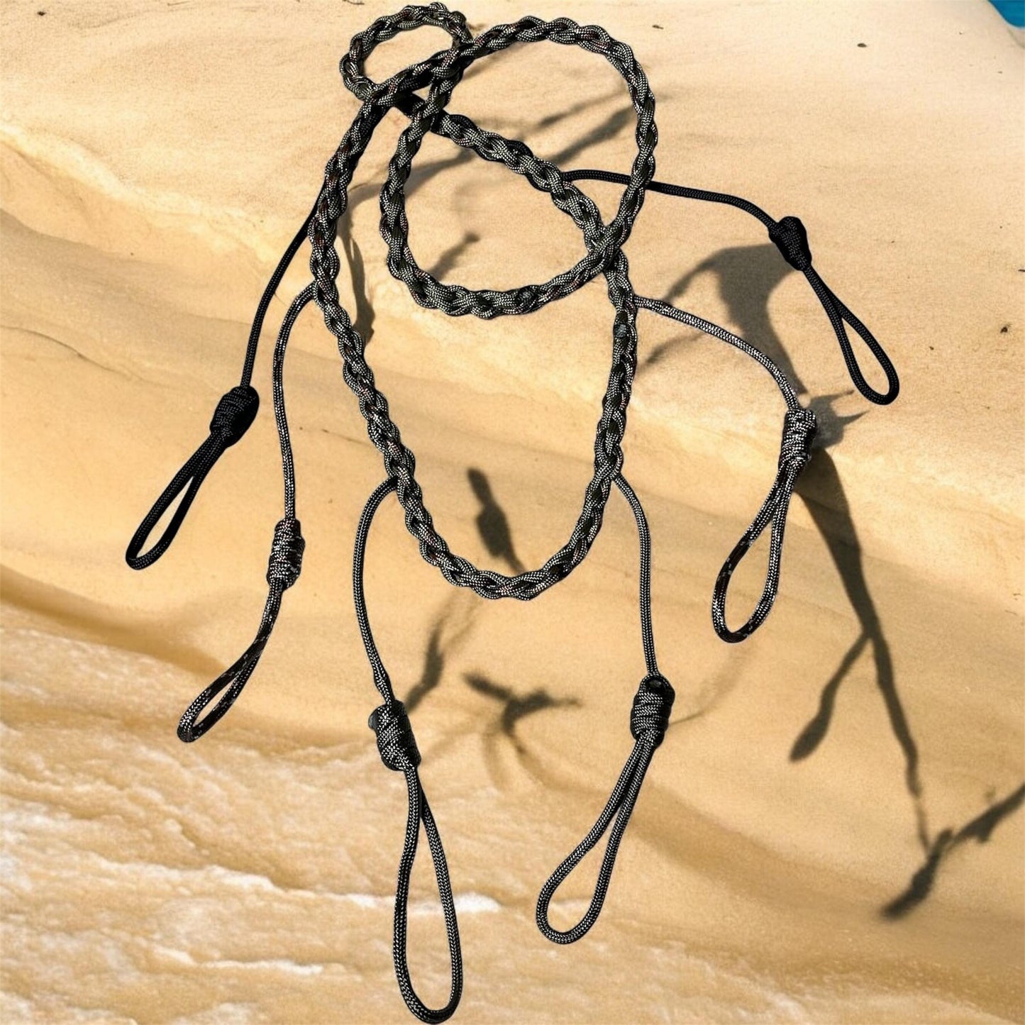 Handmade Paracord Call Lanyard: Camo Hunting Accessories