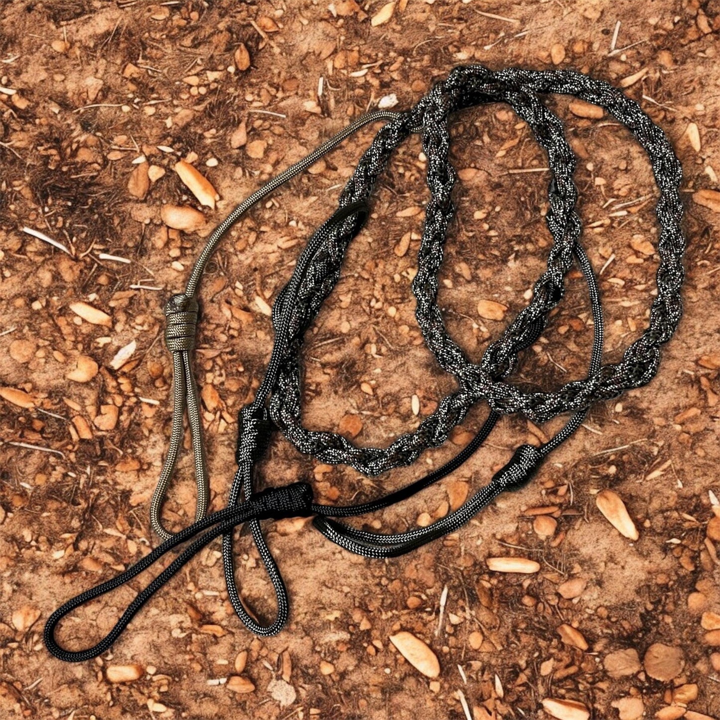 Handmade Paracord Call Lanyard: Camo Hunting Accessories