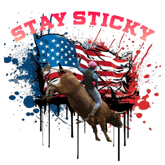 Rodeo & America T-Shirt Print (Digital Download